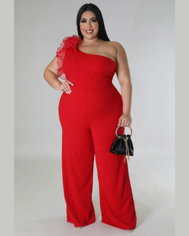 Cloe Jumpsuit (Red)