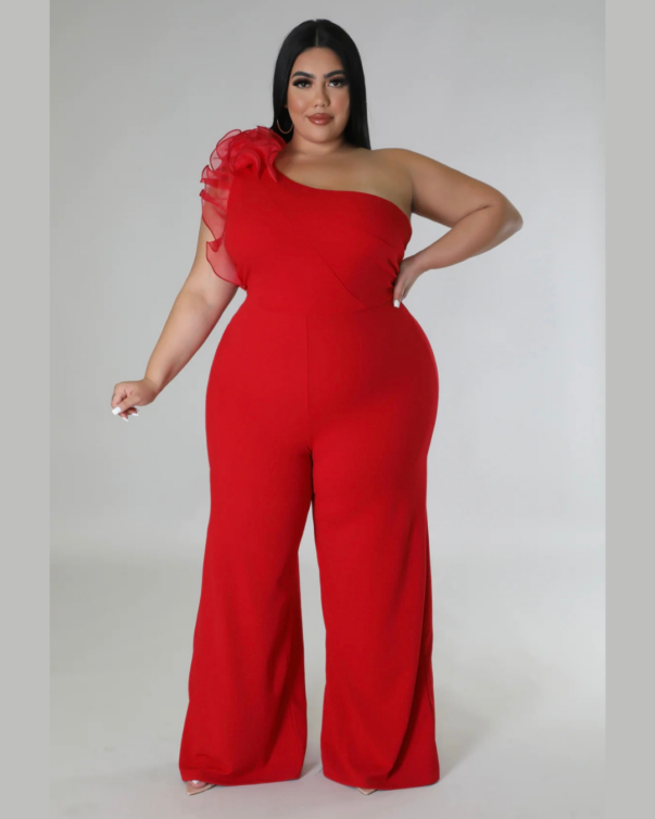 Cloe Jumpsuit (Red) - Imagen 3