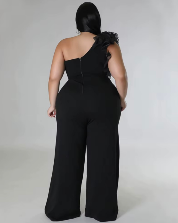 Cloe Jumpsuit (Black) - Imagen 2