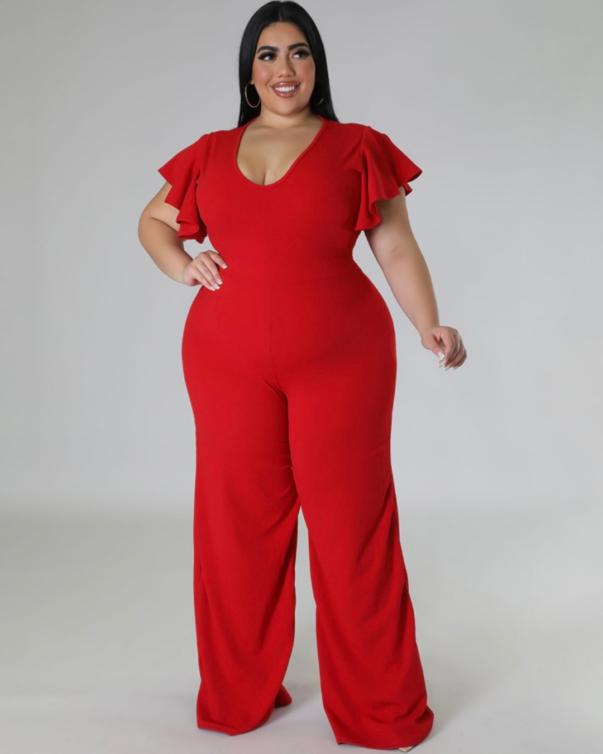 Carla Jumpsuit (Red)